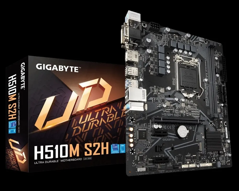 Placă de bază Gigabyte H510M S2H, LGA1200, Intel H510, Micro-ATX