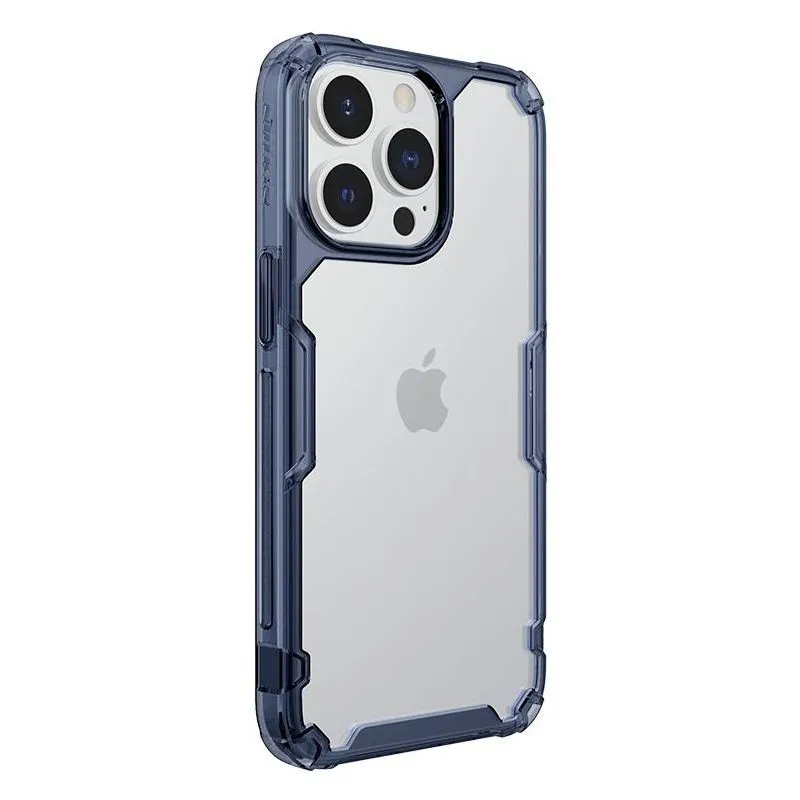Husă Nillkin iPhone 13 - Ultra thin TPU - Nature Pro Magnetic, Albastru