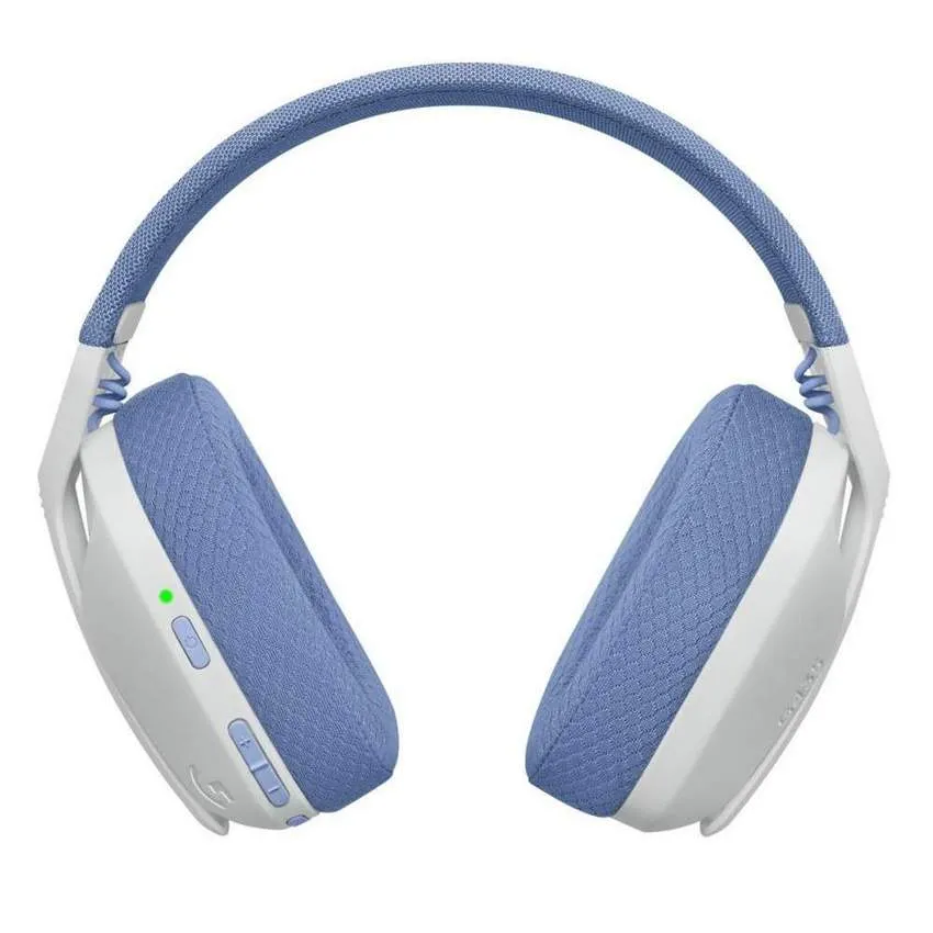 Căști gaming Logitech G435, Wireless, Alb/Liliac