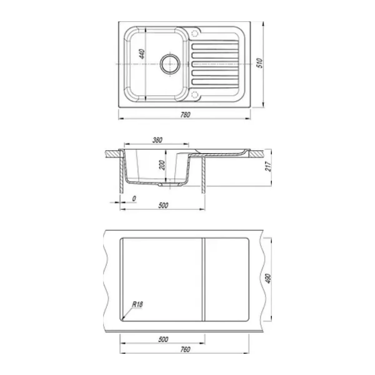 Сhiuveta Dr. Gans Adelia 780 (Grafit)