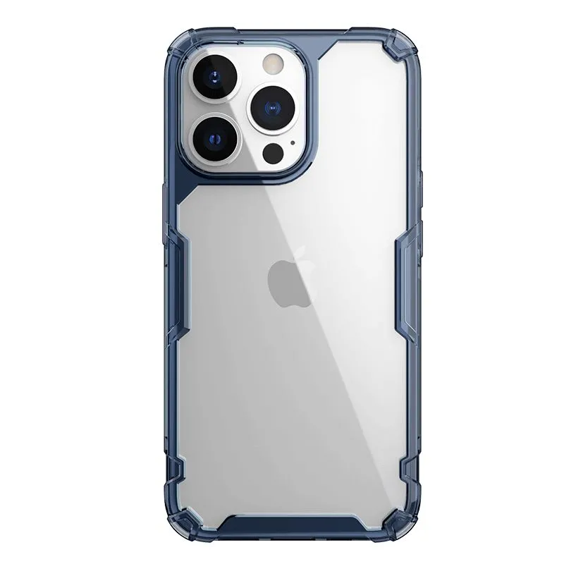 Husă Nillkin iPhone 13 - Ultra thin TPU - Nature Pro Magnetic, Albastru