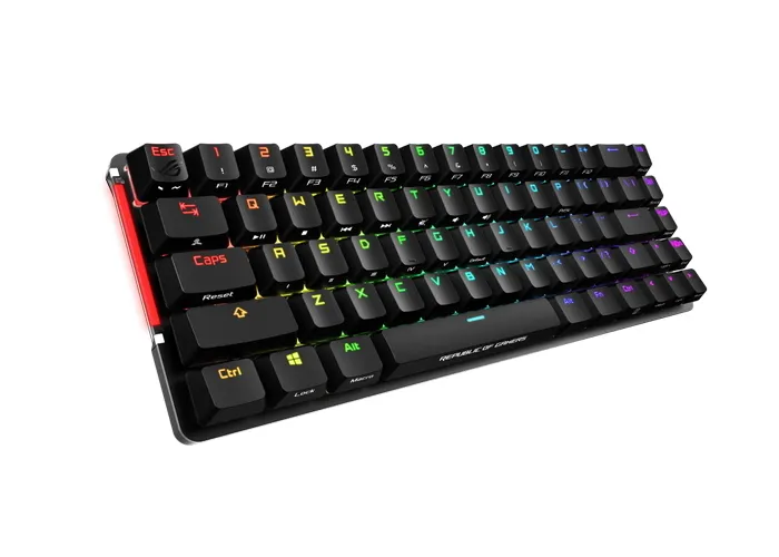 Tastatură ASUS ROG Falchion, Fără fir, Negru