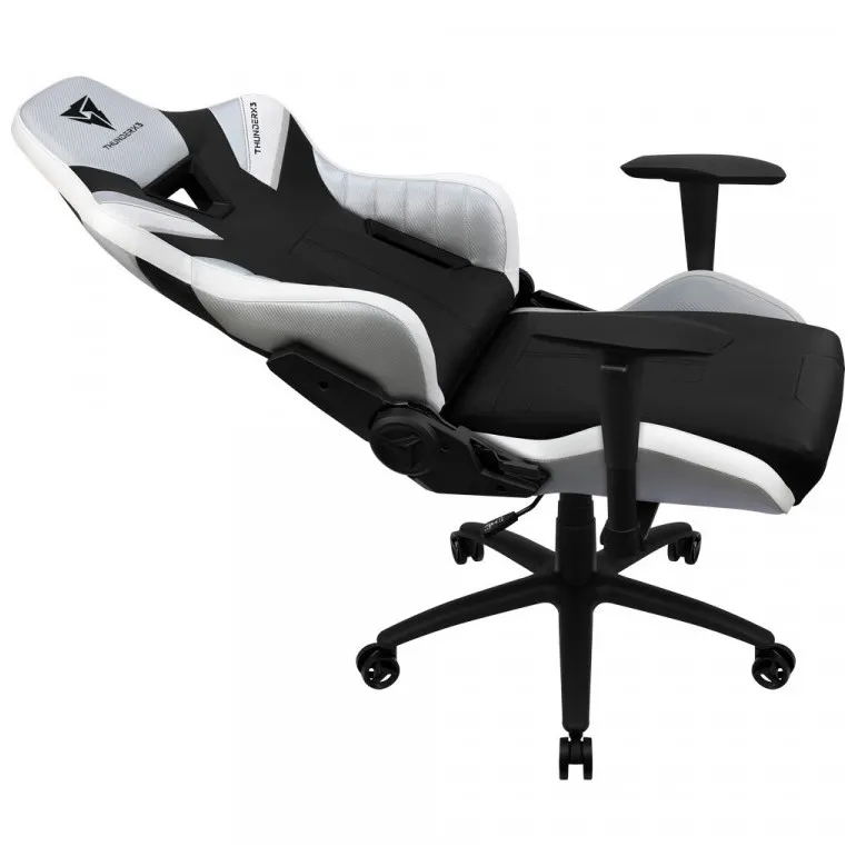 Scaun Gaming ThunderX3 TC5, PU Piele, Alb