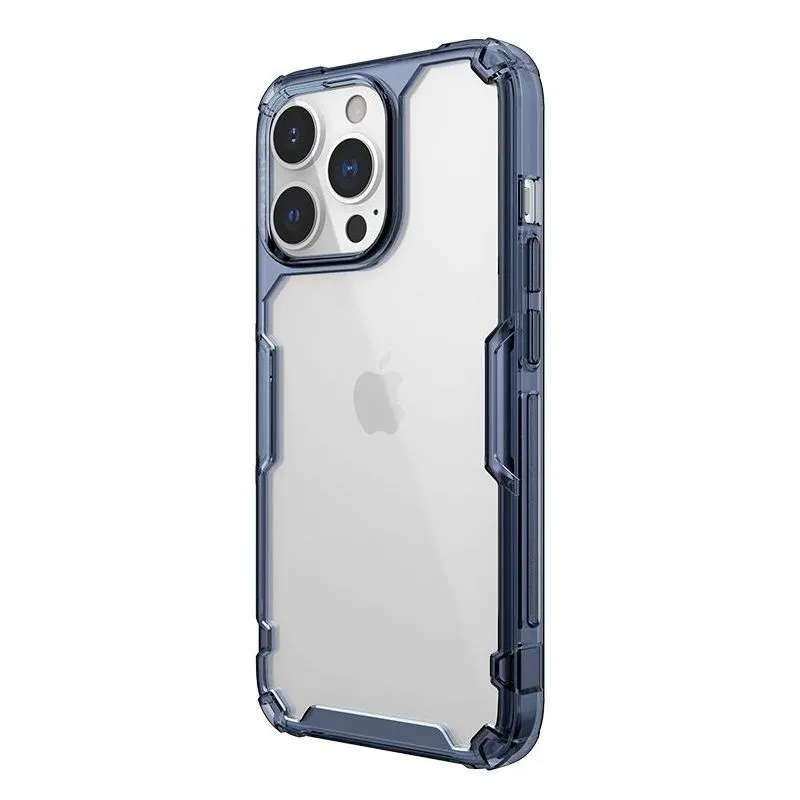 Husă Nillkin iPhone 13 - Ultra thin TPU - Nature Pro Magnetic, Albastru