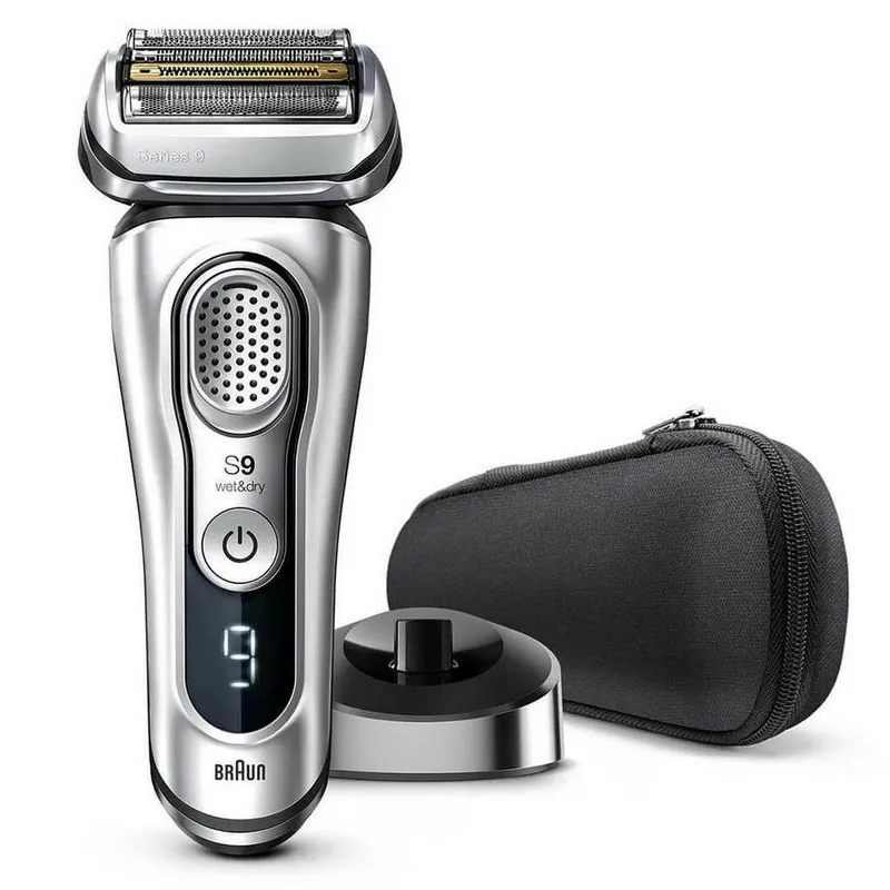 Aparat de ras electric BRAUN 9330S Silver, Argintiu
