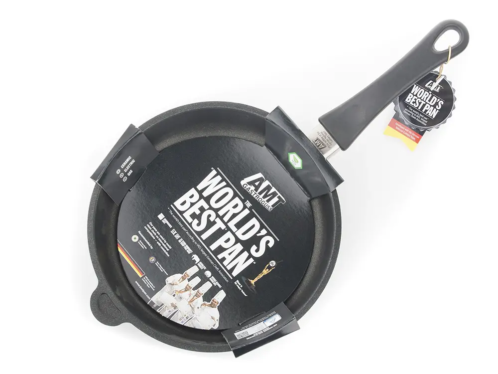 Tigaie AMT Gastroguss AMT-524-E, 1,3L, 24cm, Negru
