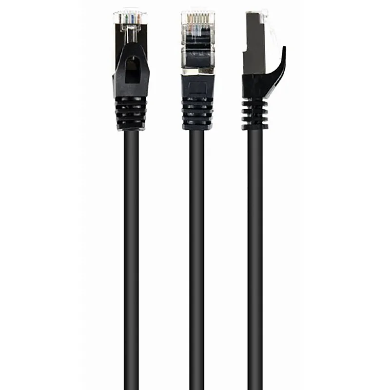 Patch cord Cablexpert PP6-3M/BK, Cat6 FTP , 3m, Negru