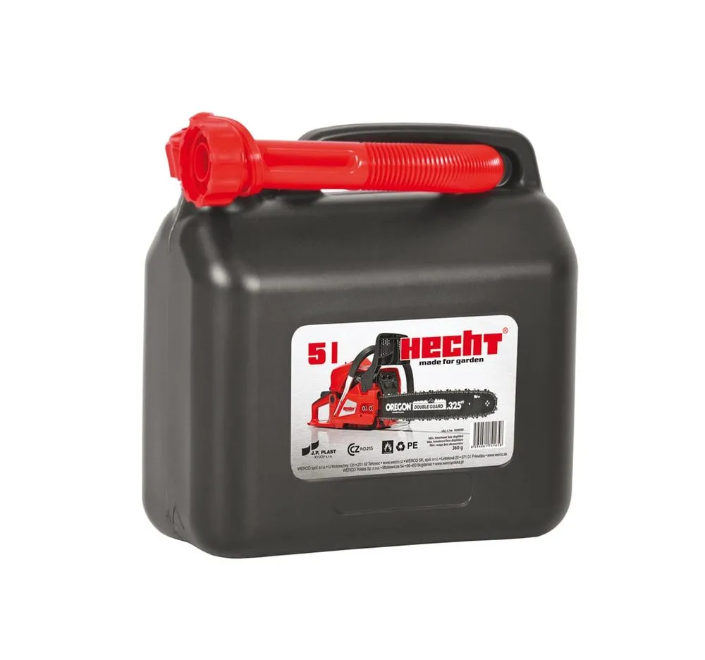 Canistra combustibil din plastic HECHT 5 L