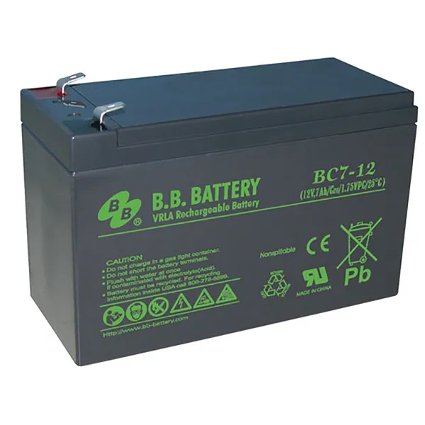 Acumulator UPS B.B. BC7-12, 12V, 7Ah