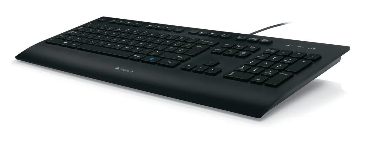 Tastatură Logitech K280e, Cu fir, Negru