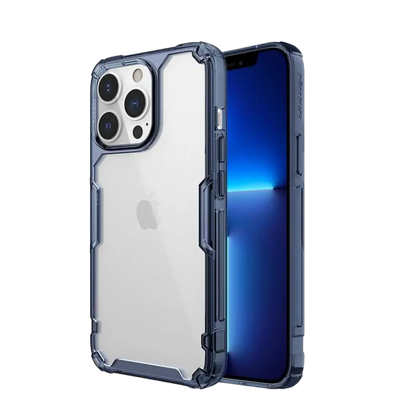 Husă Nillkin iPhone 13 Pro Max - Ultra thin TPU - Nature Pr Mag, Albastru