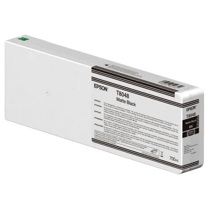 Cartuș de cerneală Epson T804 UltraChrome HDX/HD, 700ml, Negru mat