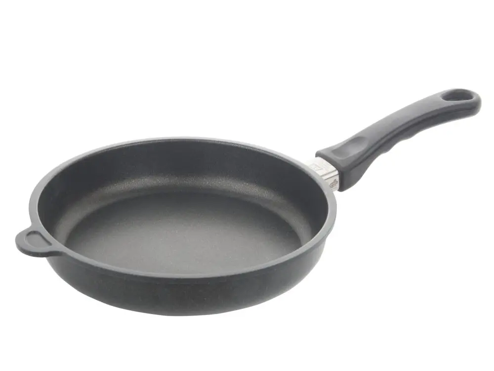 Tigaie AMT Gastroguss AMT-524-E, 1,3L, 24cm, Negru