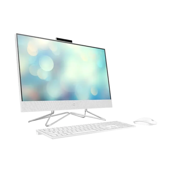 Computer All-in-One HP 24-df1058ur, 23,8", Intel Core i5-1135G7, 8GB/512GB, FreeDOS, Alb