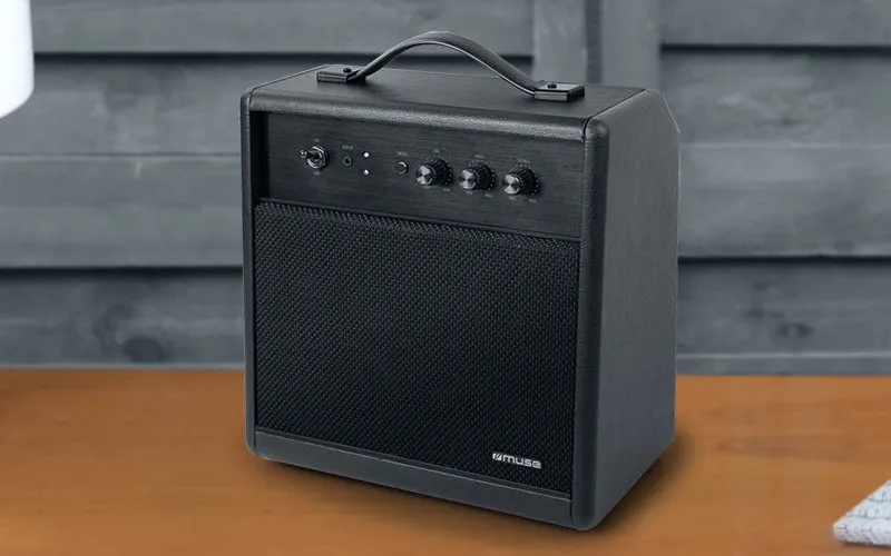Difuzoare pentru casă fără fir MUSE M-660 BT, Negru