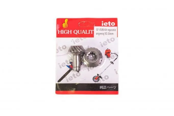 Kit reparatie reductor jos motocoasa 9D 26mm Micul Fermier