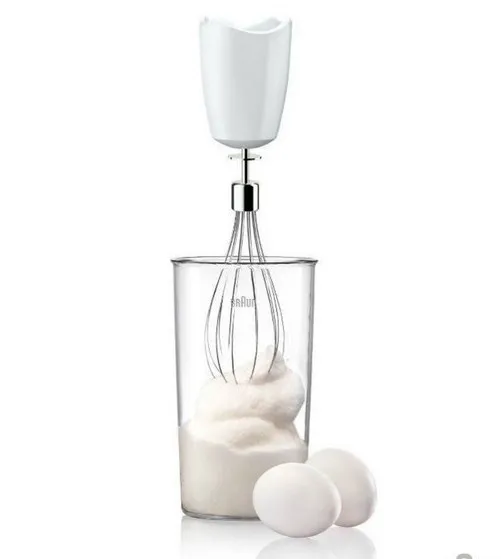 Blender de mână BRAUN MQ3045WH, Alb Albastru