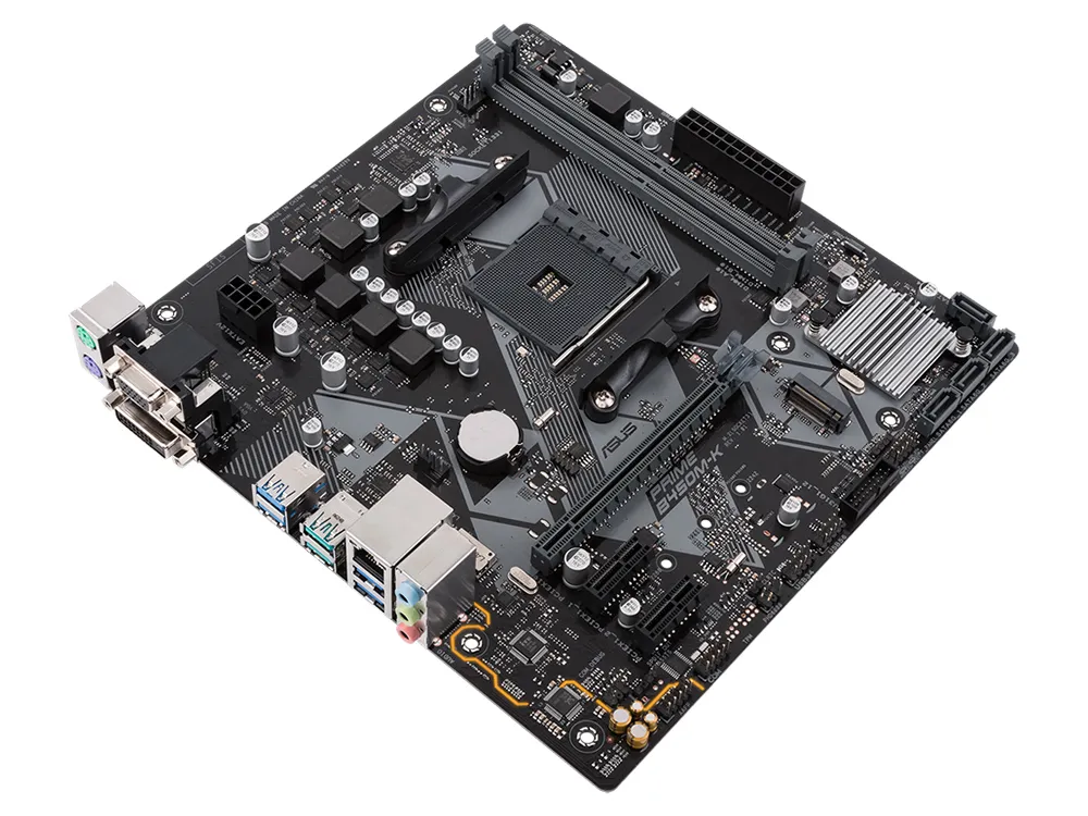 Placă de bază Gigabyte B450M K, AM4, AMD B450, Micro-ATX