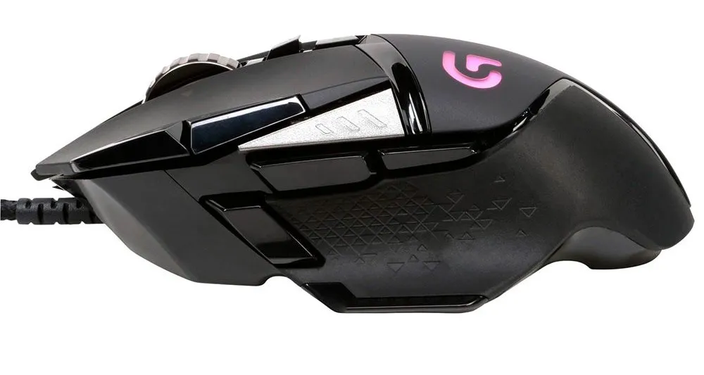 Gaming Mouse Logitech G502 Hero, Negru/Alb