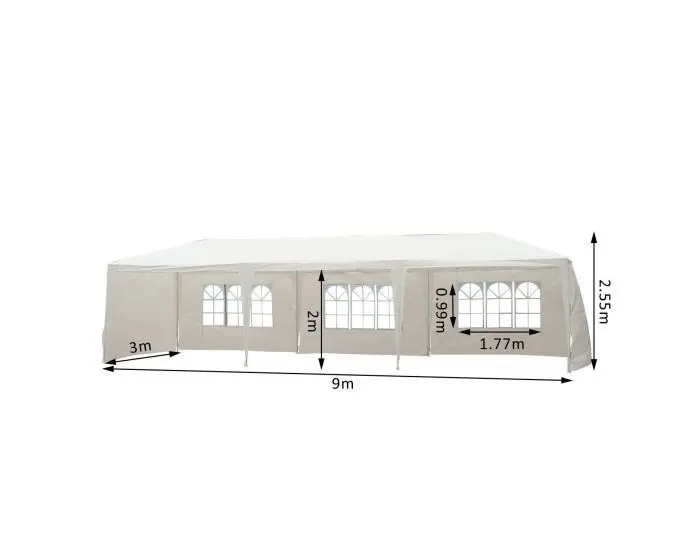 Cort GAZEBO 3X9m