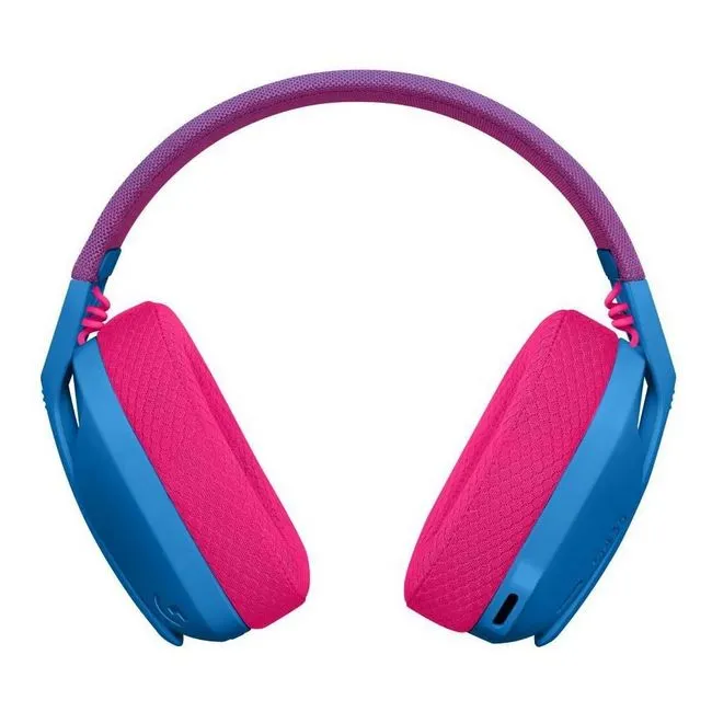 Căști gaming Logitech G435, Fără fir, Albastru/Roz