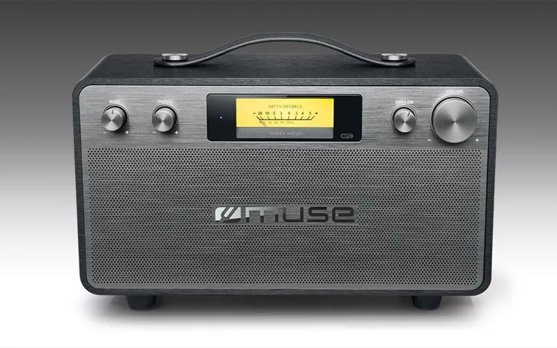 Difuzoare pentru casă fără fir MUSE M-670 BT, Negru