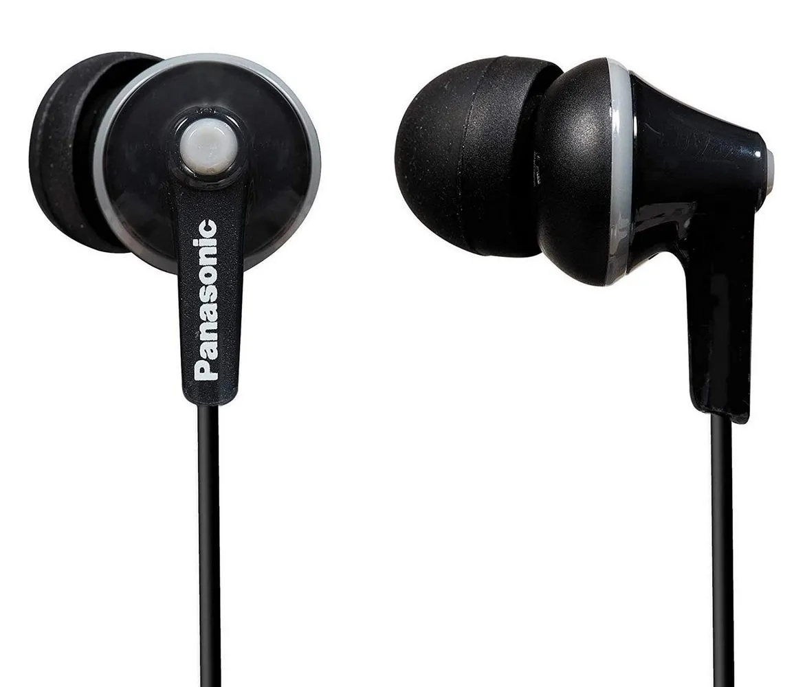 Căști Panasonic RP-HJE125E, Negru