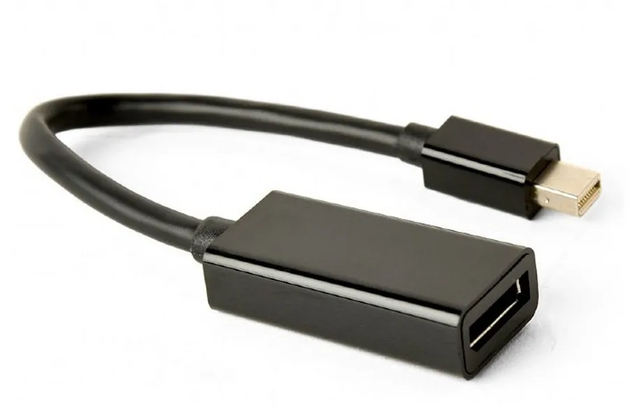 Adaptor Video Cablexpert A-mDPM-DPF4K-01, MiniDP (M) - DisplayPort (F), 0,15m, Negru