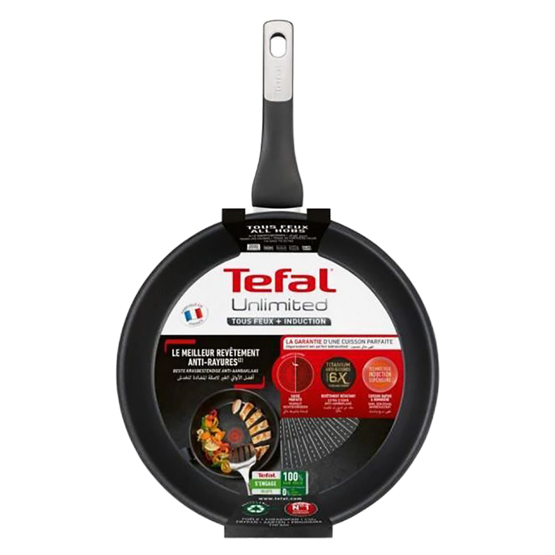 Tigaie Tefal G2550672, 28cm, Negru