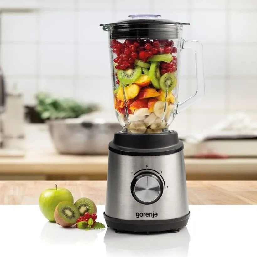 Blender staționar Gorenje Glass jug B800XE, Oțel inoxidabil