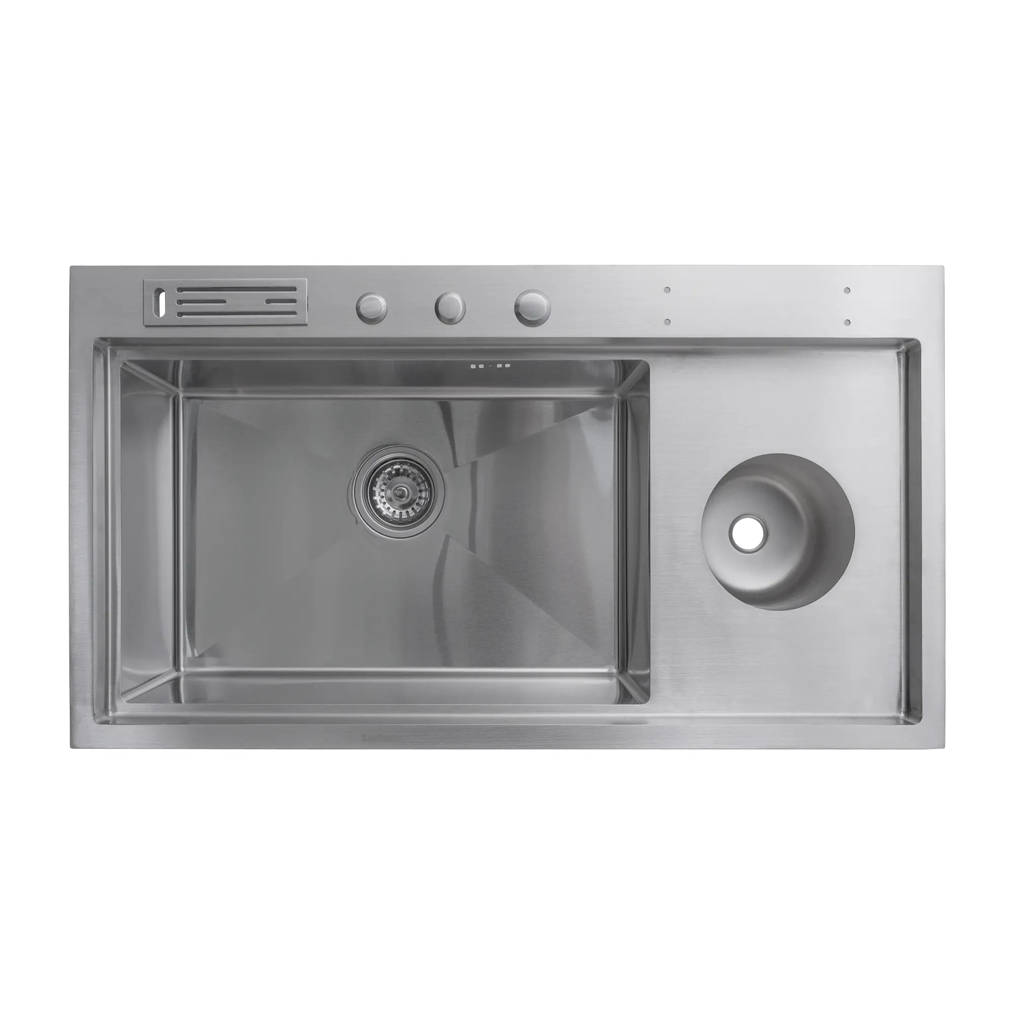 Chiuveta handmade SanDonna HD9250 (Crom Satin)