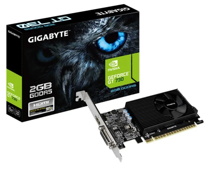 Placă Video Gigabyte GV-N730D5-2GL,  2GB GDDR5 64bit