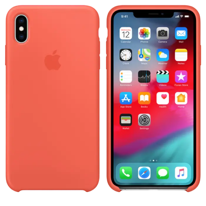 Husă Apple iPhone XS Max Case, Nectarină