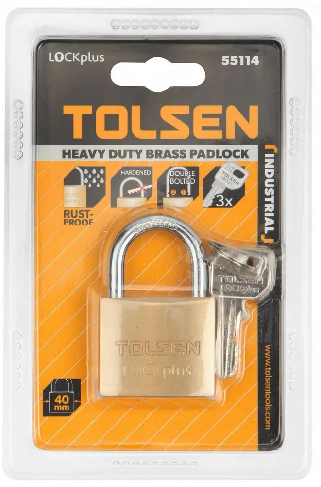 Lacat din alama pentru conditii dificile 30 mm (Industrial) TOLSEN