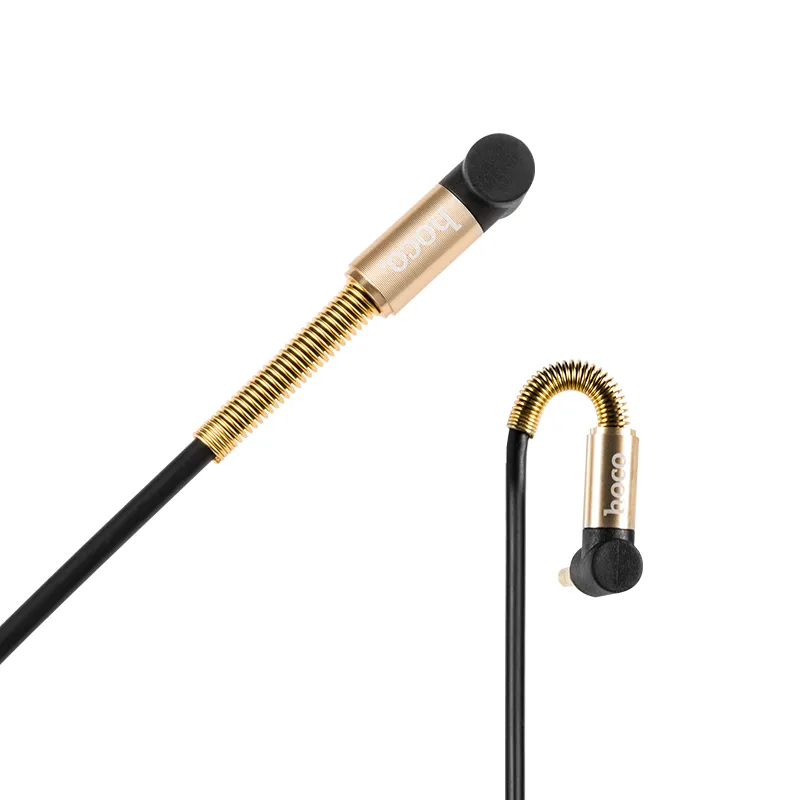 Cablu audio Hoco UPA02, 3.5 mm - 3.5 mm, 1m, Negru