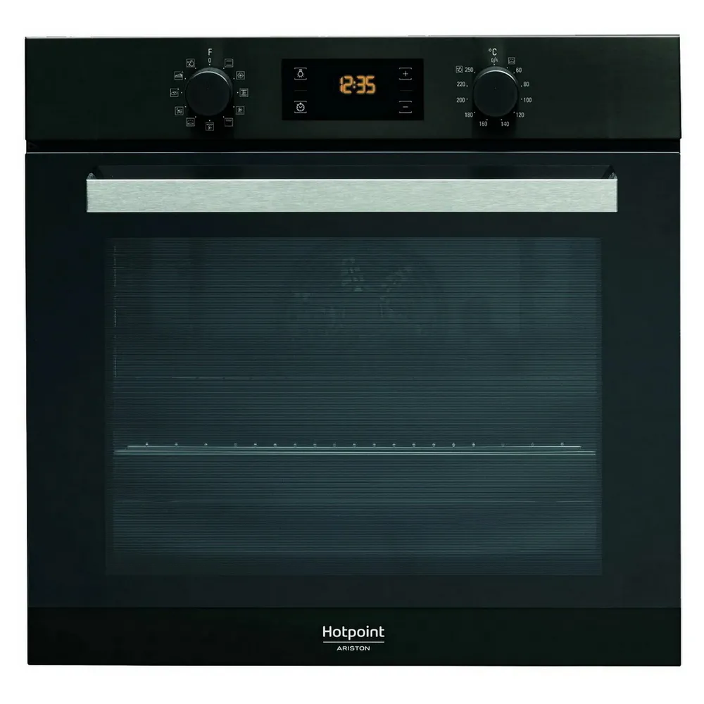 Cuptor Electric Hotpoint-Ariston FA3 841 H BL HA, Negru