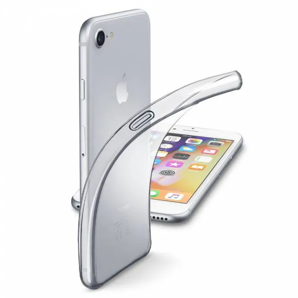 Husă Cellularline Fine - iPhone SE (2020)/8/7, Transparent