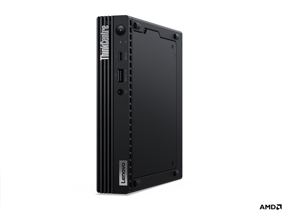 Sistem Desktop PC Lenovo ThinkCentre M75q Gen2 Tiny, Tiny, AMD Ryzen 3 Pro 4350GE, 4GB/256GB, AMD Radeon Graphics, Fără SO