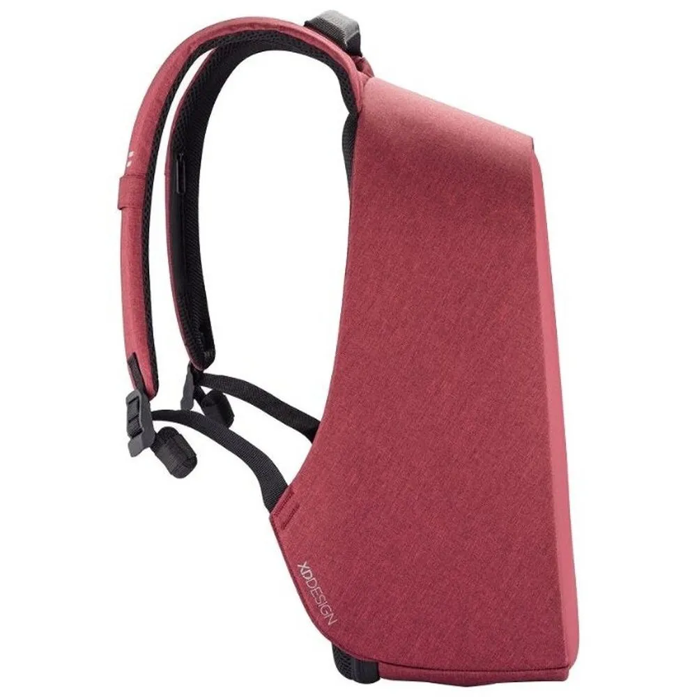 Rucsac pentru Laptop Bobby Hero Small, 13.3", Piele artificială, Roșu