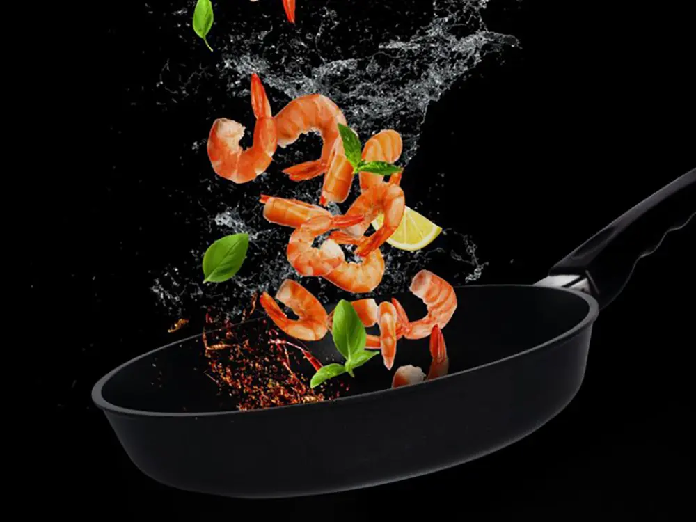 Tigaie AMT Gastroguss AMT-5L24-E-Z2, 1,3L, 24cm, Negru