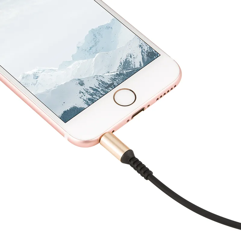 Cablu audio Hoco UPA02, 3.5 mm - 3.5 mm, 1m, Negru