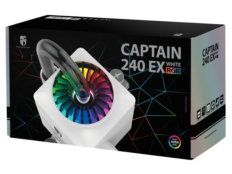 Cooler procesor Deepcool CASTLE 240EX WHITE