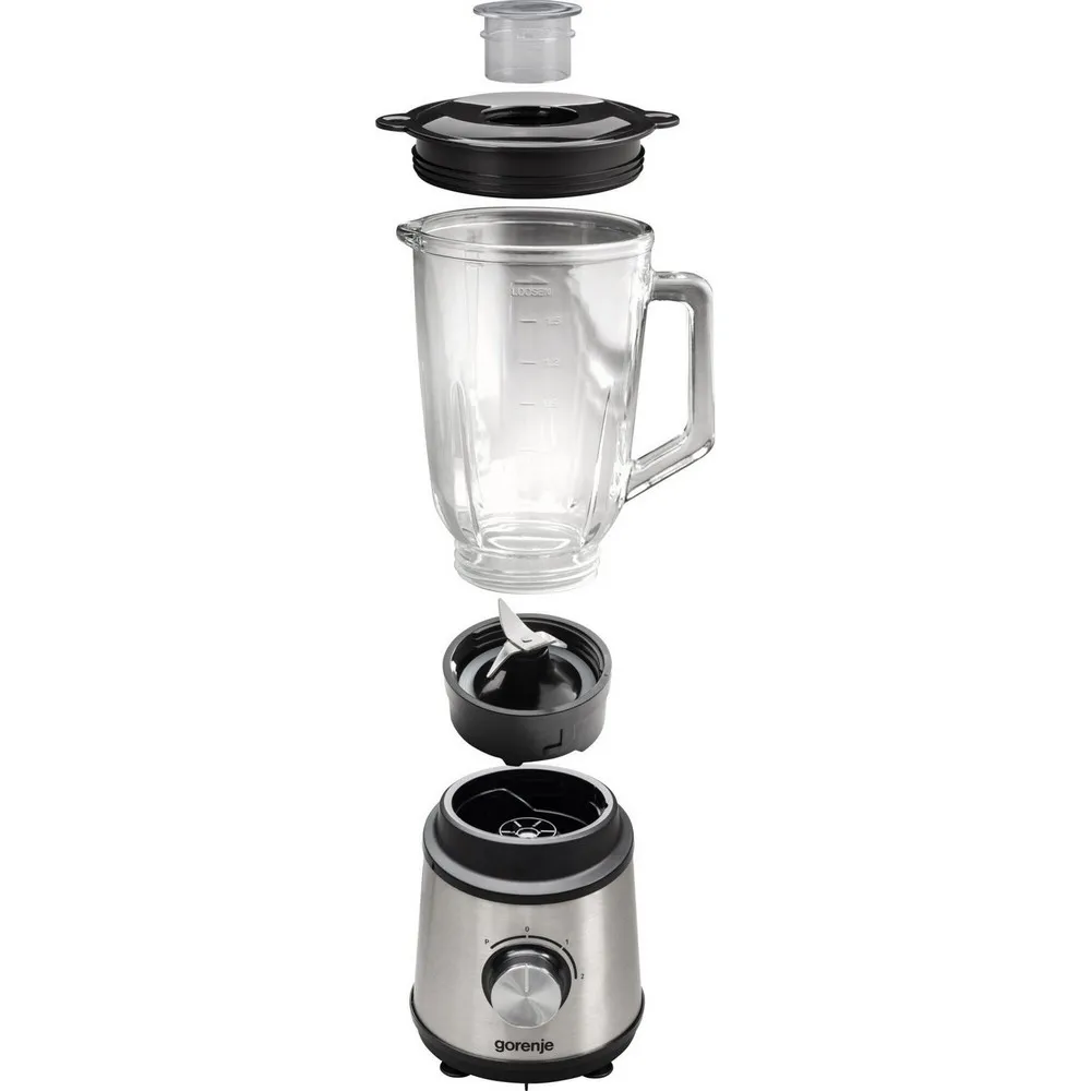 Blender staționar Gorenje Glass jug B800XE, Oțel inoxidabil