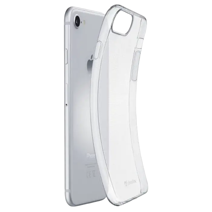Husă Cellularline Fine - iPhone SE (2020)/8/7, Transparent