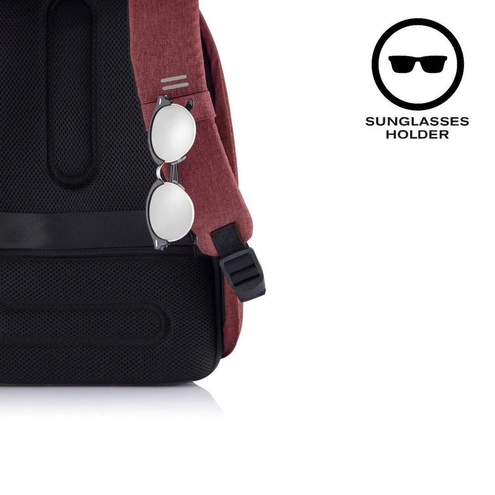 Rucsac pentru Laptop Bobby Hero Small, 13.3", Piele artificială, Roșu