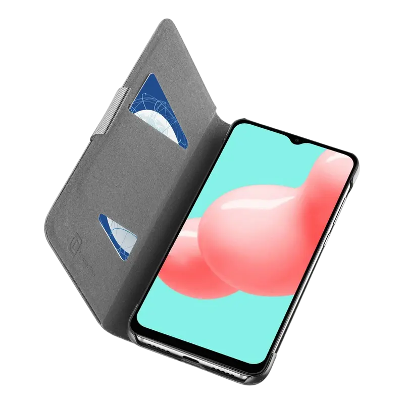 Husă tip carte Cellularline Book Case 3 - Galaxy A32 4G, Negru
