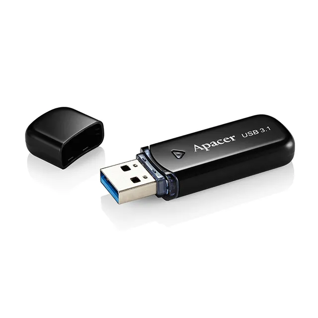 Memorie USB Apacer AH355, 64GB, Negru
