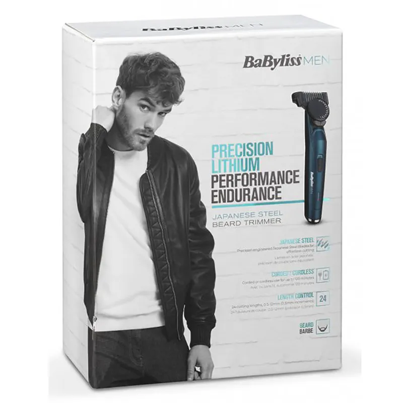 Trimmer pentru bărbați BaByliss T890E, Albastru