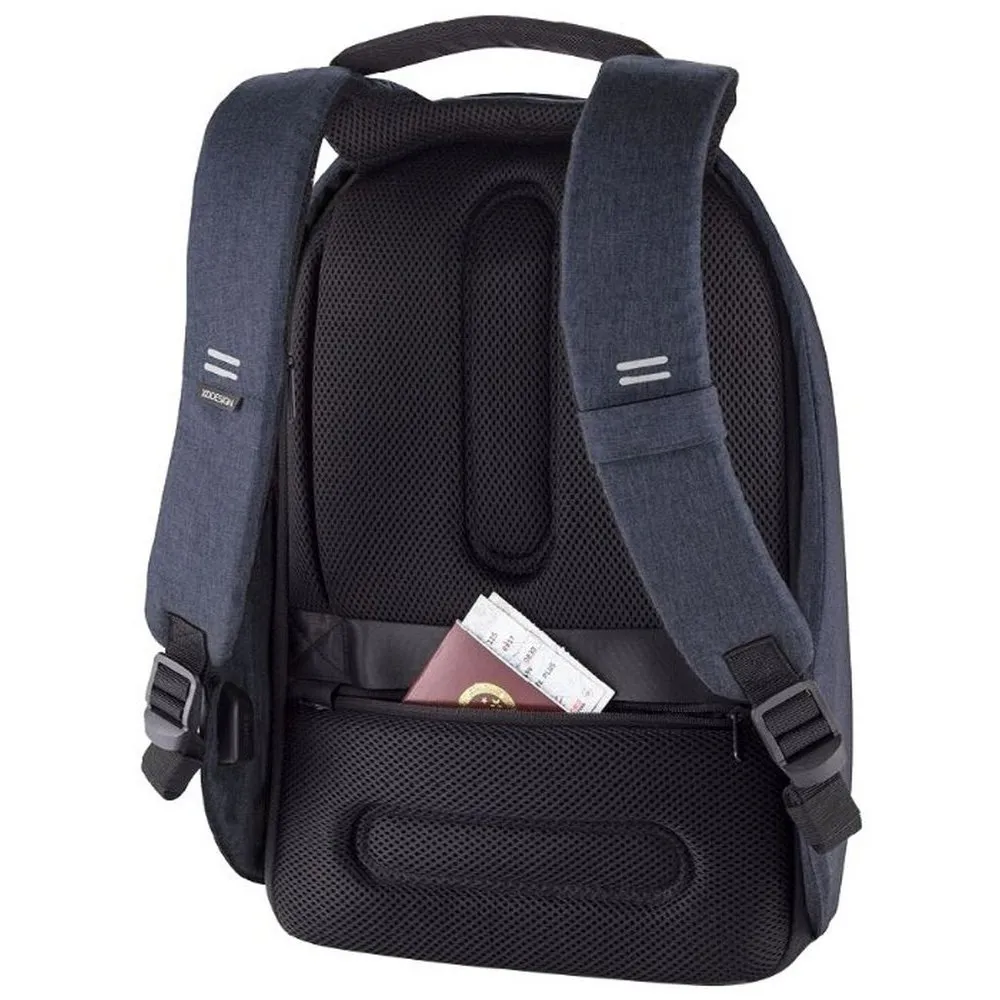 Rucsac pentru Laptop Bobby Hero Small, 13.3", Piele artificială, Albastru închis