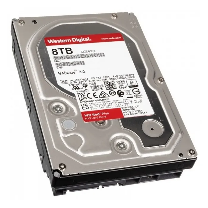 Unitate HDD Western Digital WD Red Plus, 3.5